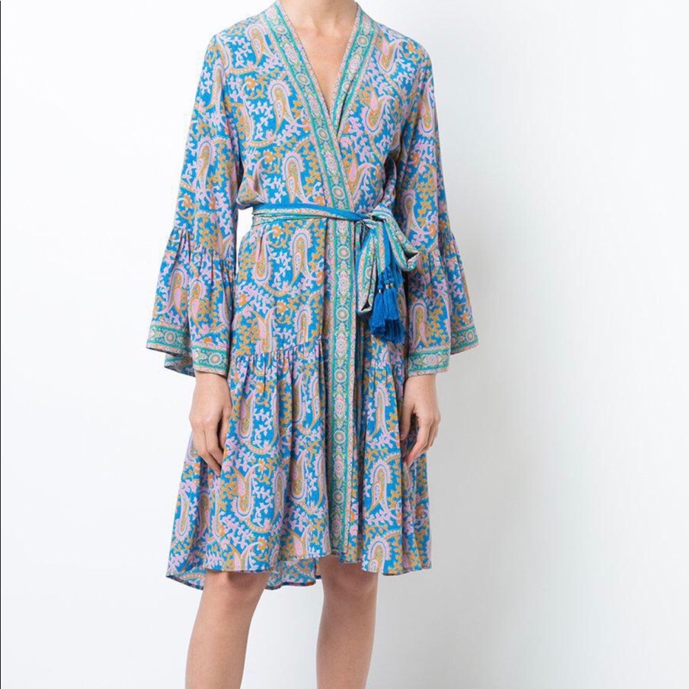 Paisley Print Kimono